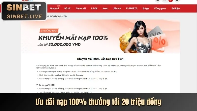 Khuyến mãi chào mừng H3BET